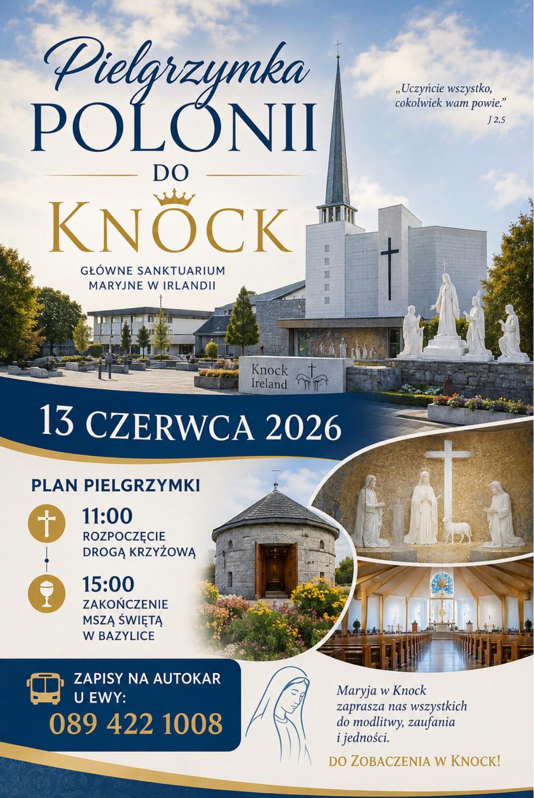 Pielgrzymka Polonii do Knock