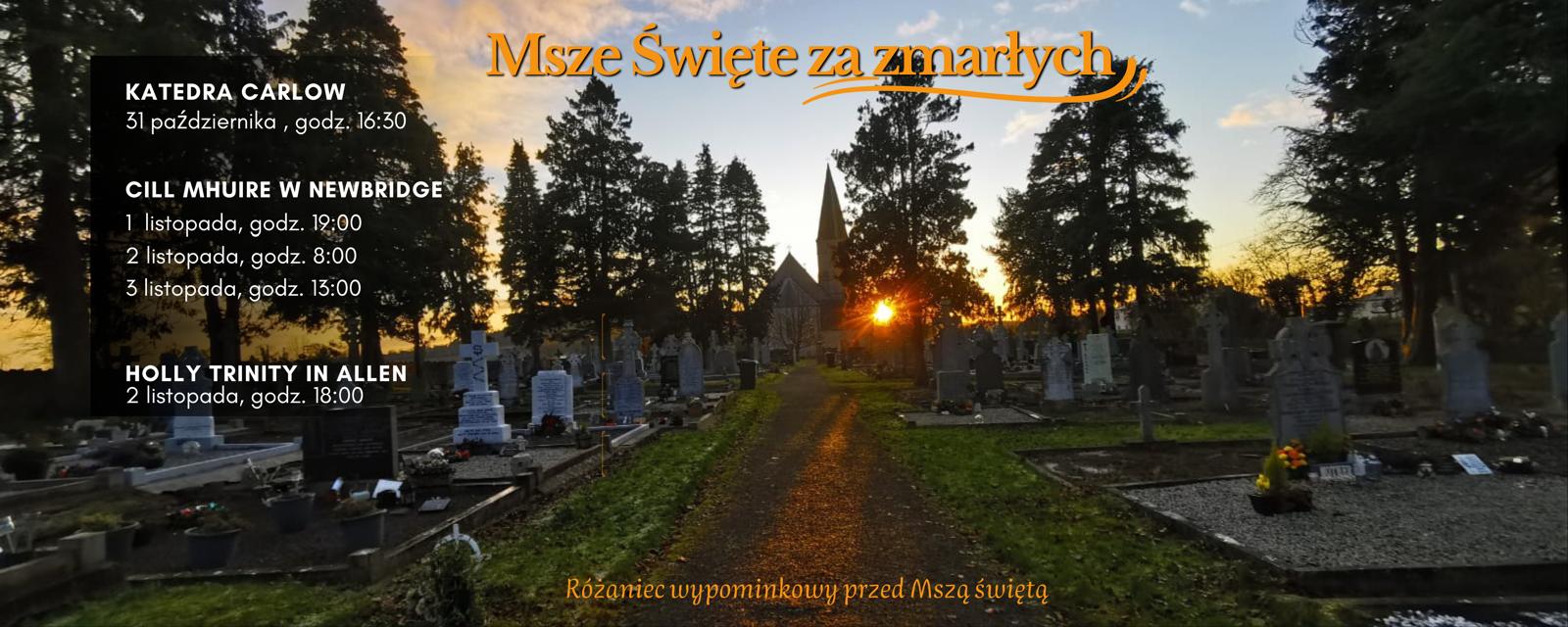 Msze Święte za zmarłych